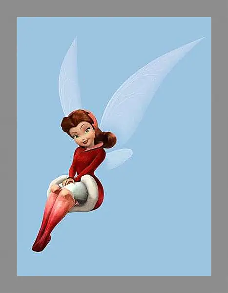 Картина в раме - Феи