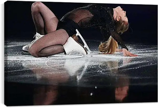 Постер на подрамнике - Фигурное катание