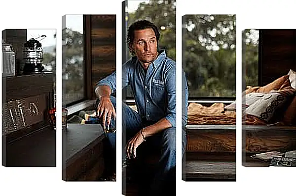 Модульная картина - Мэттью Макконахи. Matthew McConaughey