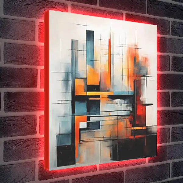 Лайтбокс световая панель - Абстракция 7