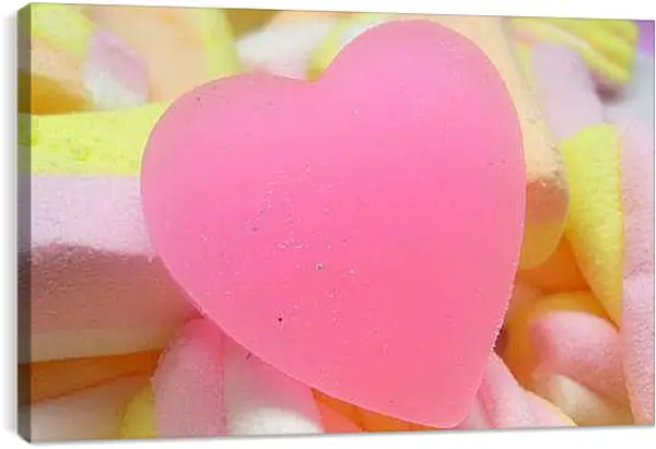 Постер на подрамнике - Любовь