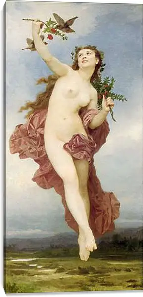 Постер на подрамнике - Le Jour. День. Адольф Вильям Бугро