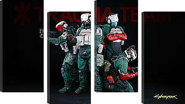 Модульная картина - Cyberpunk 2077