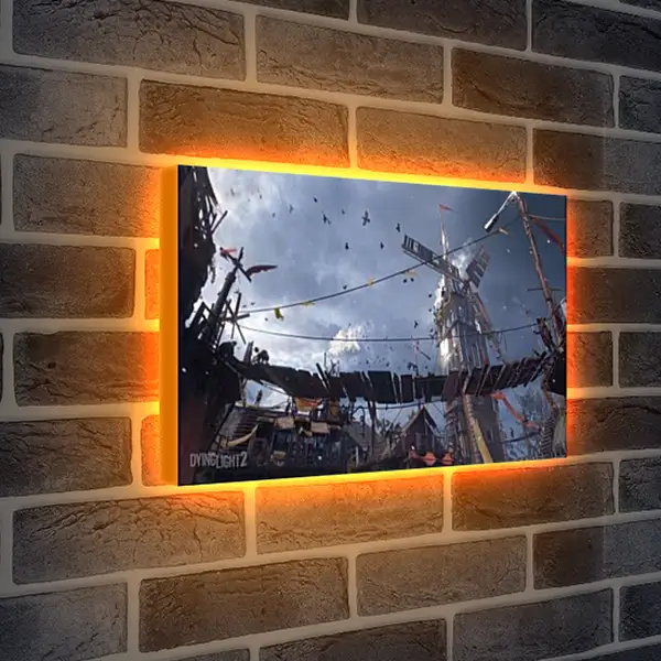 Лайтбокс световая панель - Dying Light 2: Stay Human