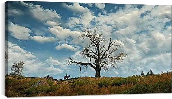 Постер на подрамнике - The Witcher 3: Wild Hunt