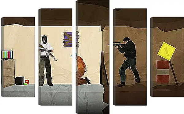 Модульная картина - Counter-Strike: Global Offensive
