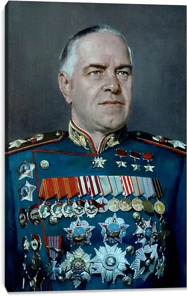 Постер на подрамнике - Георгий Константинович Жуков