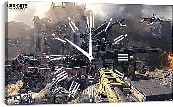 Часы картина - Call Of Duty: Black Ops III