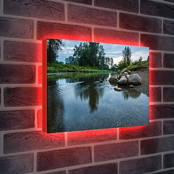 Лайтбокс световая панель - Весна