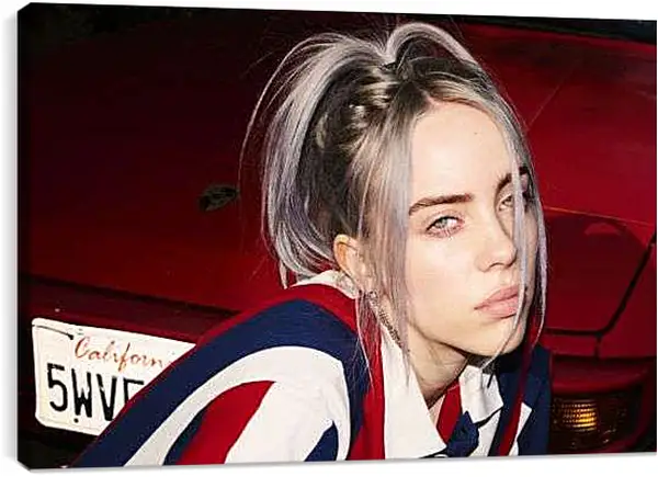 Постер на подрамнике - Билли Айлиш