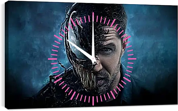 Часы картина - Веном. Venom