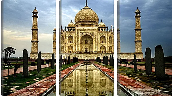 Модульная картина - Тадж-Махал 1. Индия