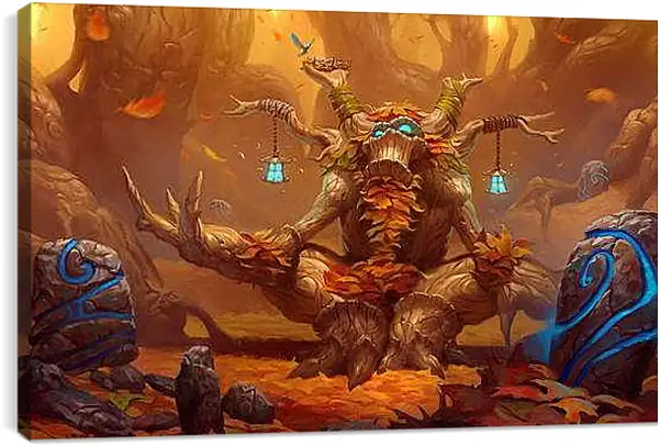 Постер на подрамнике - World Of Warcraft