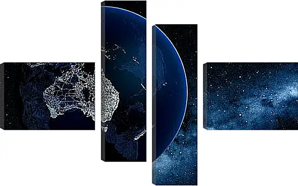 Модульная картина - Космос