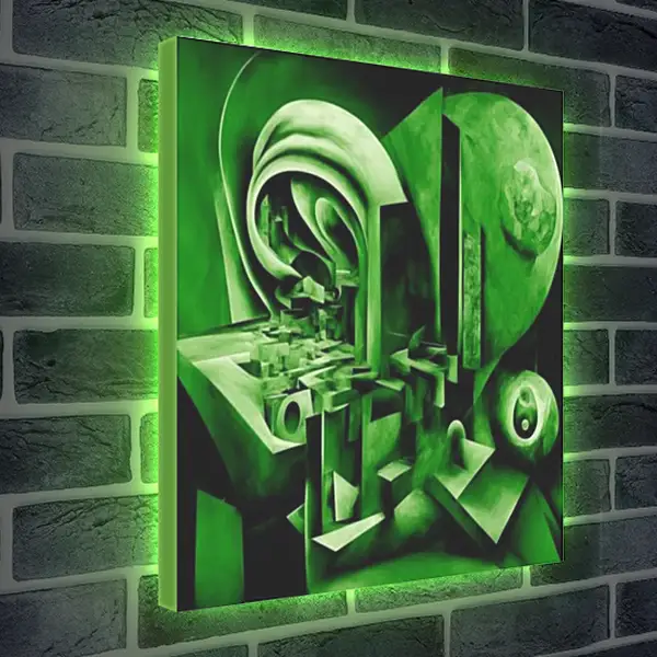 Лайтбокс световая панель - Зеленый Мир