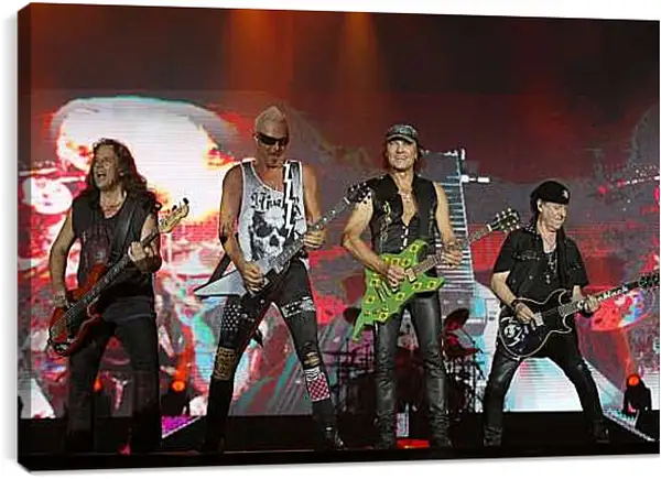 Постер на подрамнике - Скорпионс. Scorpions