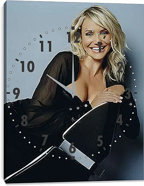 Часы картина - Cameron Diaz - Кэмерон Диаз
