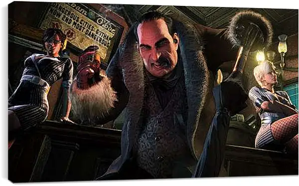 Постер на подрамнике - Batman: Arkham Origins