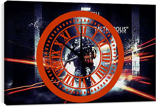 Часы картина - Battlefield 3