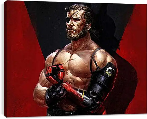 Постер на подрамнике - Metal Gear Solid V: The Phantom Pain