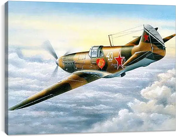 Постер на подрамнике - Самолет