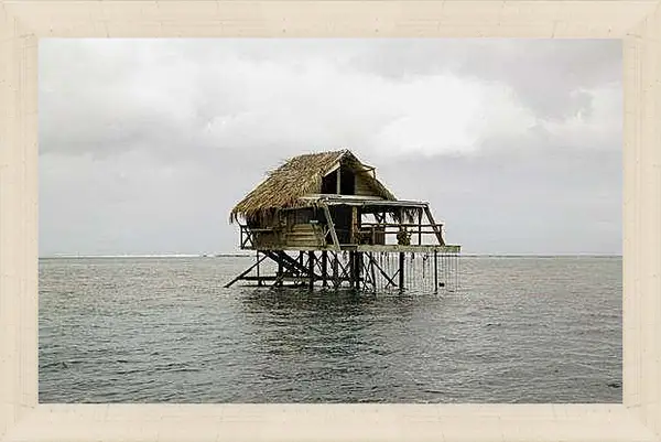 Картина в раме - Лето