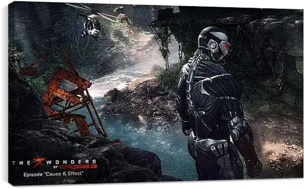 Постер на подрамнике - Crysis 3