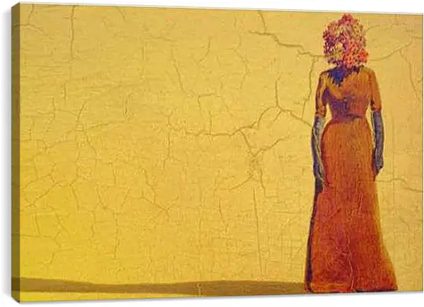 Постер на подрамнике - Неизвестная картина. Сальвадор Дали