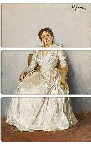 Модульная картина - Портрет С. Левитан Исаак