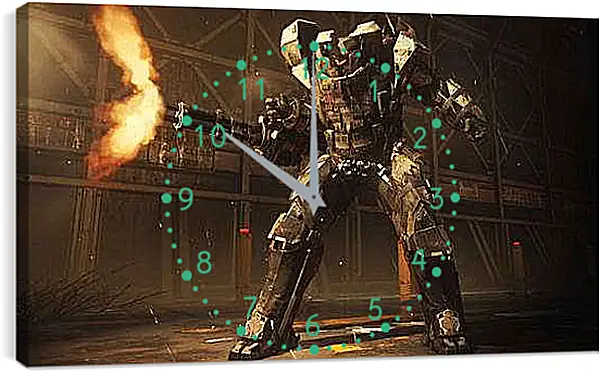 Часы картина - Call Of Duty: Advanced Warfare