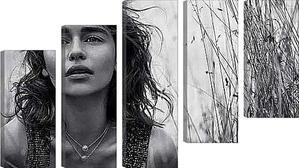 Модульная картина - Эмилия Кларк. Emilia Clarke