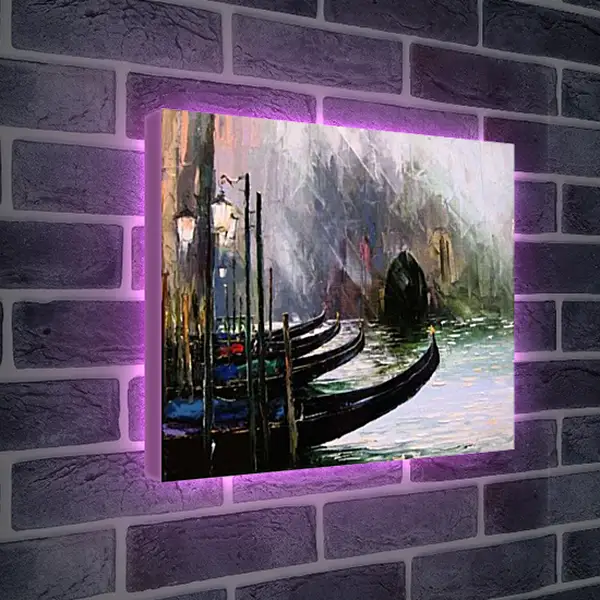 Лайтбокс световая панель - Гондолы АРТ