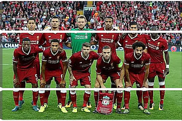Модульная картина - Фото перед матчем ФК Ливерпуль. FC Liverpool