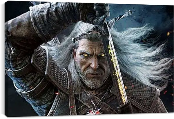 Постер на подрамнике - Ведьмак