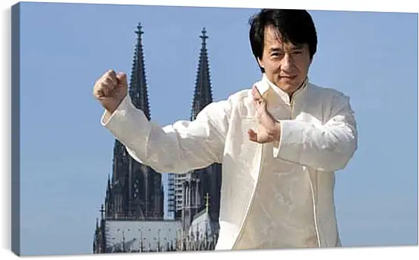 Постер на подрамнике - Джеки Чан. Jackie Chan