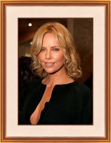 Картина в раме - Шарлиз Терон. Charlize Theron