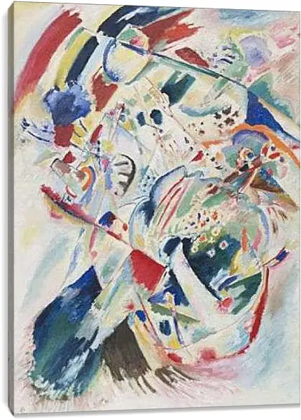 Постер на подрамнике - Panel for Edwin R. Кандинский Василий