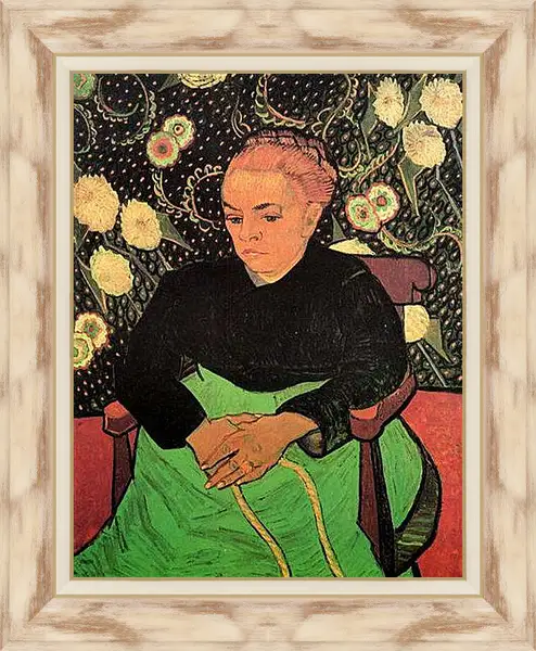 Картина в раме - Madame Roulin Rocking the Cradle La Berceuse. Винсент Ван Гог