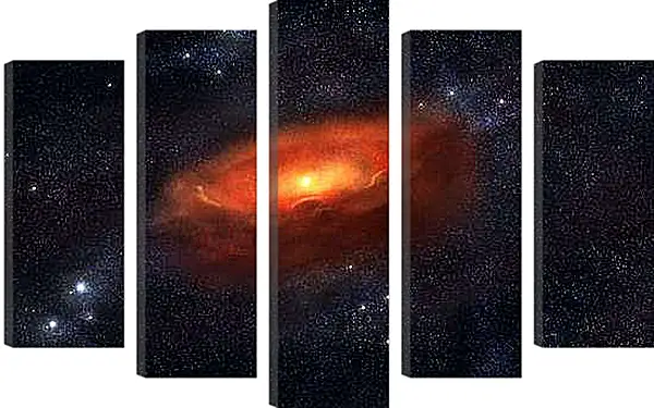 Модульная картина - Космос