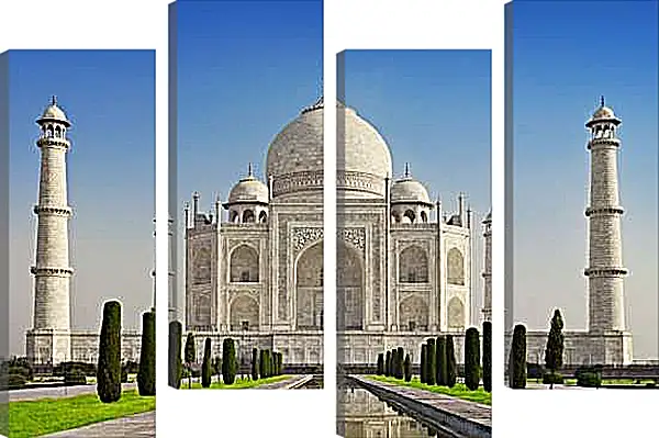 Модульная картина - Тадж-Махал 3. Индия