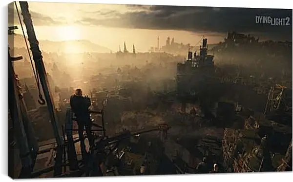 Постер на подрамнике - Dying Light 2: Stay Human