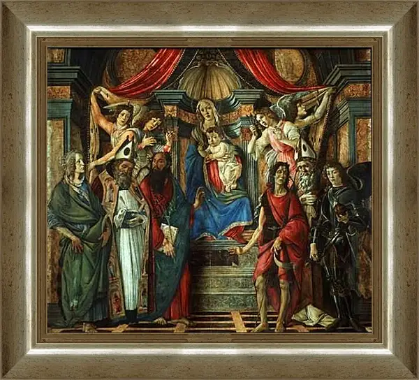 Картина в раме - Madonna (6) Сандро Боттичелли