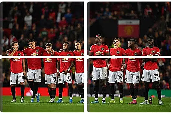 Модульная картина - ФК Манчестер Юнайтед. FC Manchester United