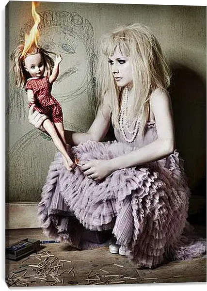 Постер на подрамнике - Avril Lavigne - Аврил Лавин
