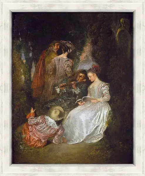 Картина в раме - Perfect Harmony. Жан Антуан Ватто