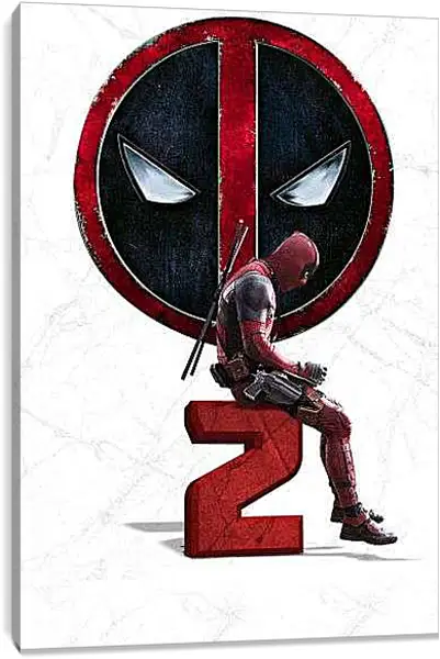 Постер на подрамнике - Дэдпул 2