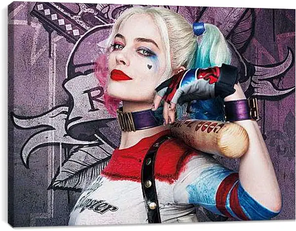 Постер на подрамнике - Харли Квинн