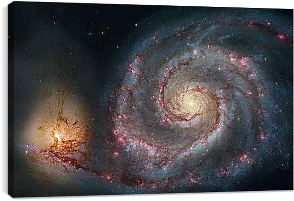 Постер на подрамнике - Космос