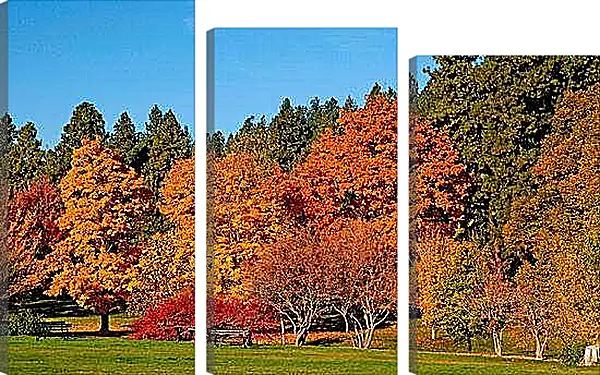 Модульная картина - Осень
