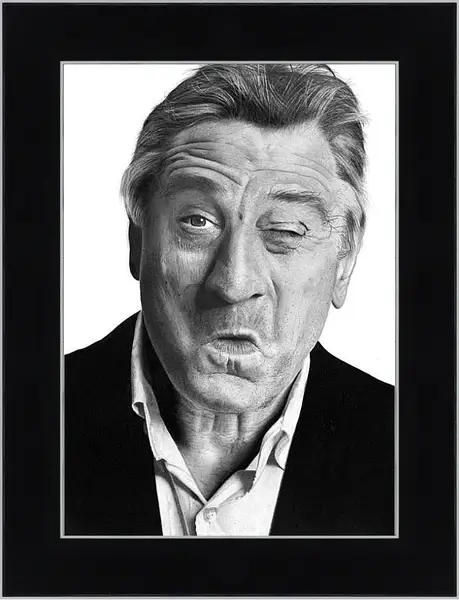 Картина в раме - Роберт Де Ниро. Robert De Niro
